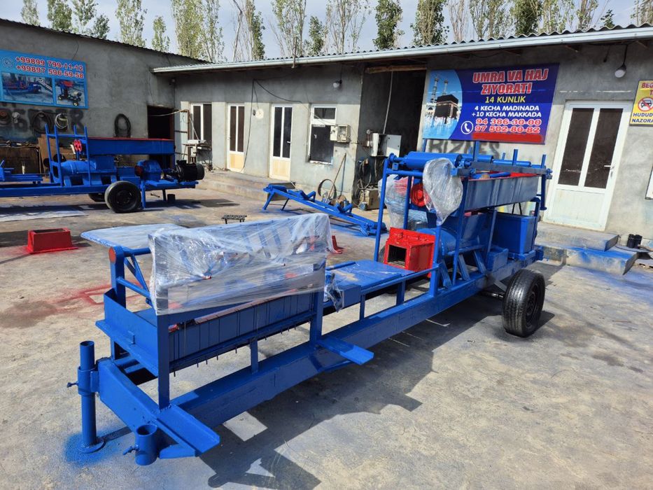 Gisht chiqaradigan stanok Jizzax vil Forish tumani narxi arzon