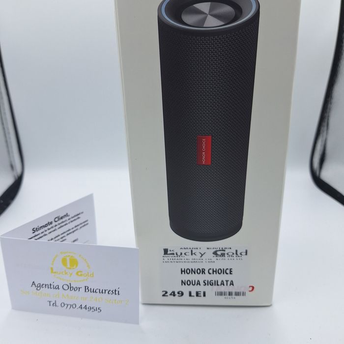 Boxa honor choice sigilata factura garanție #48154