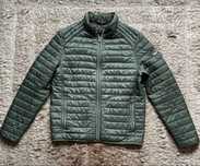 Geaca/jacheta puffer de primavara/toamna Globetrotter green