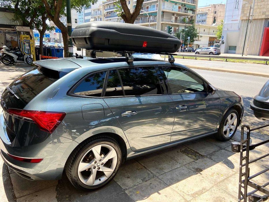 Cutie portbagaj ArtPlast Carbon Line, 400L, 169x79x37cm