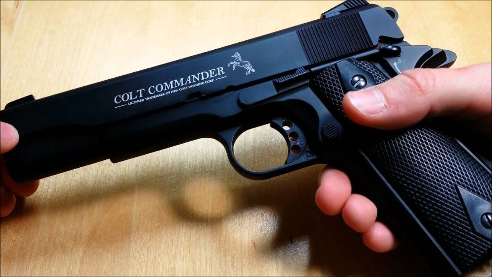 Pistol Co2 Nou!! *Fara Permis* Airsoft *S.FULL METAL* ~4J~ + Munitie