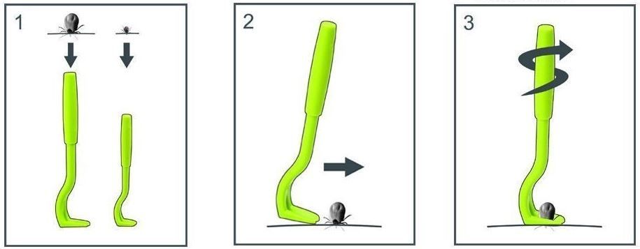 Penseta de scos capuse (Un pachet contine 2 bucati)