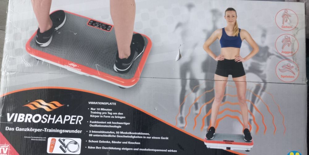 Aparat de fitness Vibroshaper