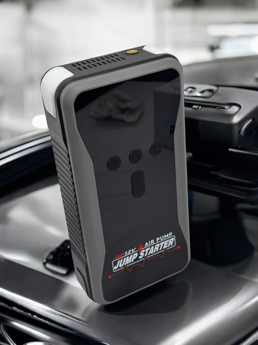 Автомобильный Power Bank – Пусковое устройство и воздушный компрессор