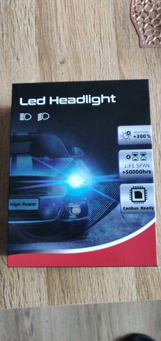 Set 2 Becuri LED H7 6000K CANBUS