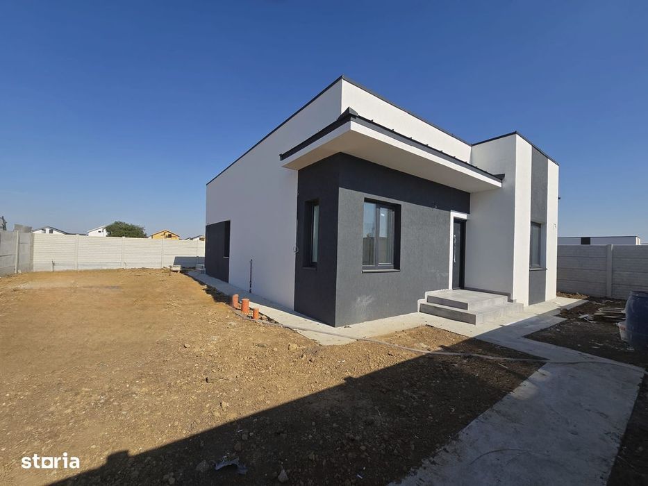 Casa parter - 4 camere - 2 bai- beci-380mp teren-incalzire pardoseala