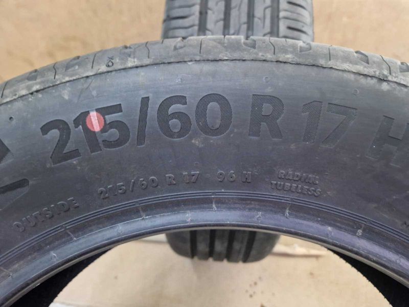 2 Continental R17 215/60
летни гуми
DOT2024