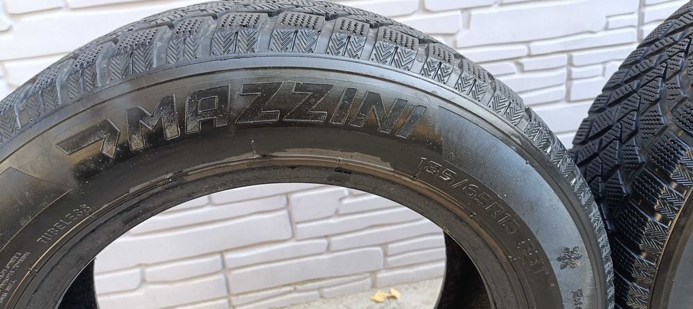 Продам зимние шины, Mazzini, 185/65/R15, 4 шт., б/у, в отл. состоянии.