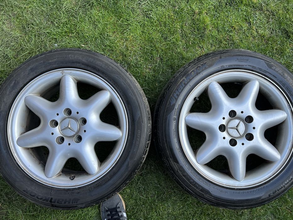 Jante mercedes R16 cu anvelope de vara 205/55