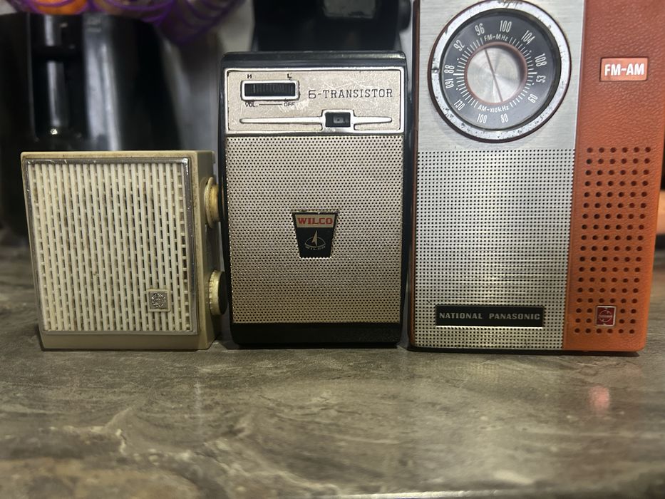 Radio de buzunar wilco, national panasonic si cosmos