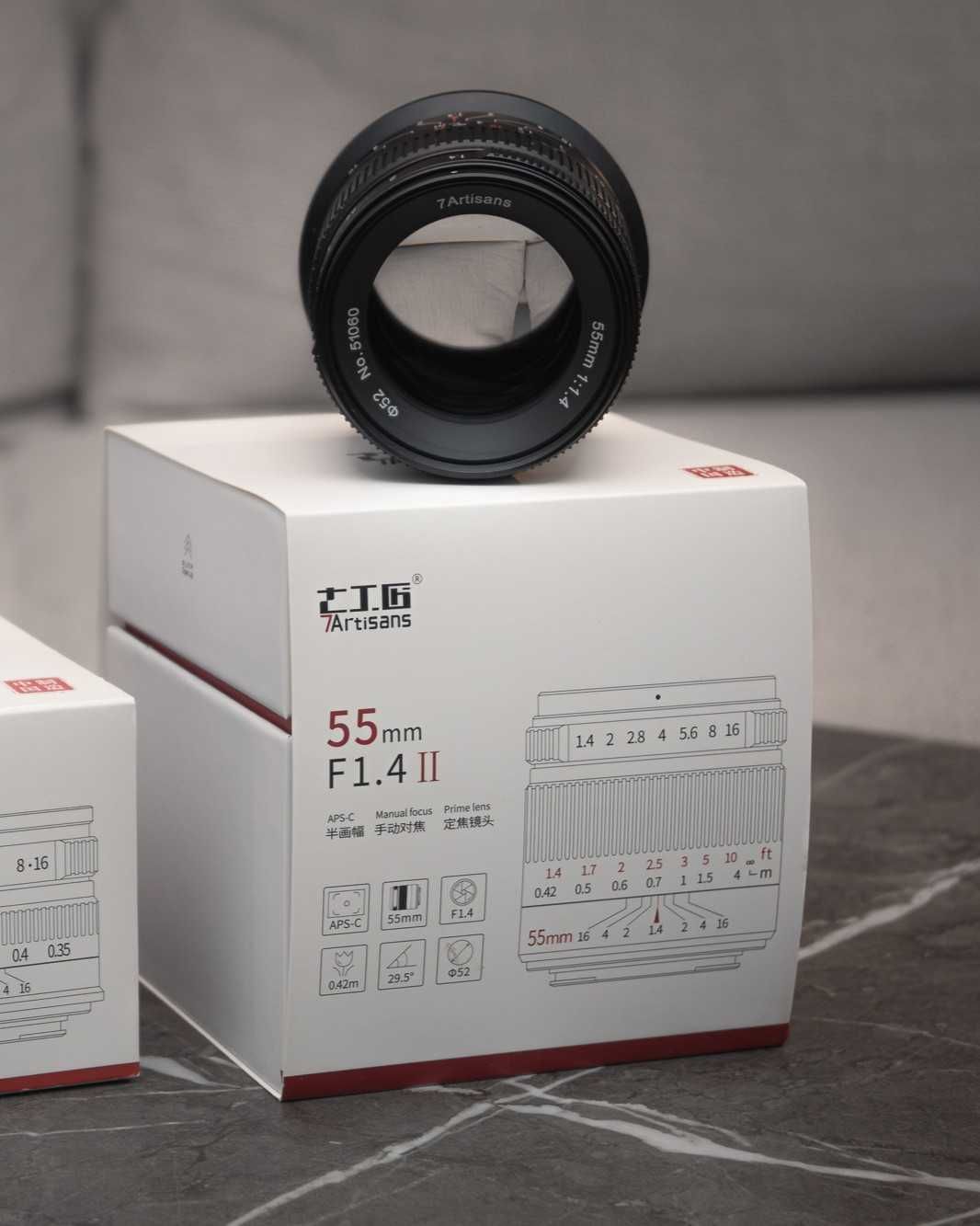 Обектив 7artisans 55mm f/1.4 II за Nikon Z (APS-C)