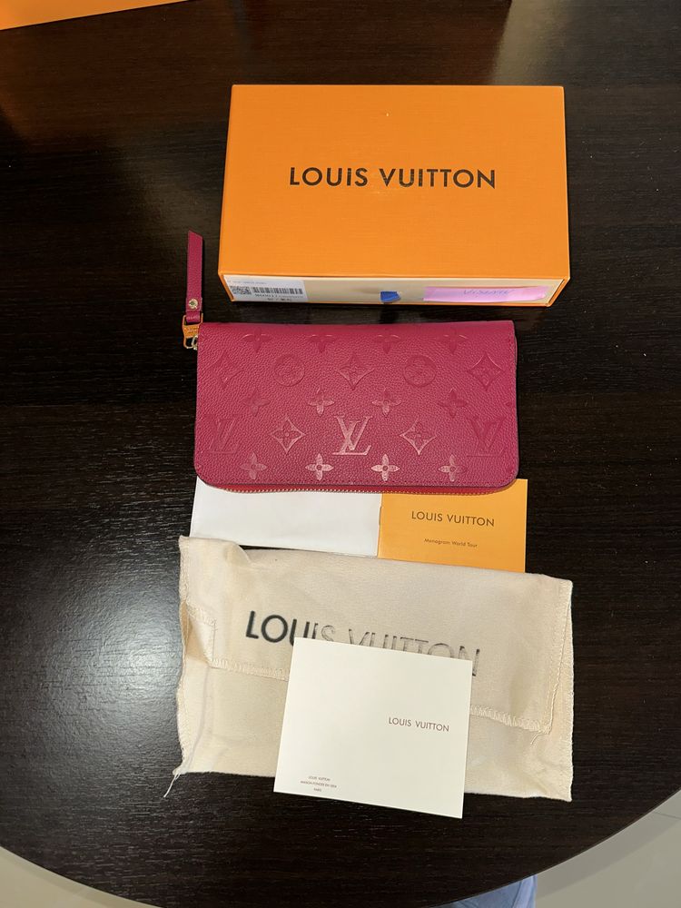 Portofel Louis Vuitton Visiniu/Rosu Full Box