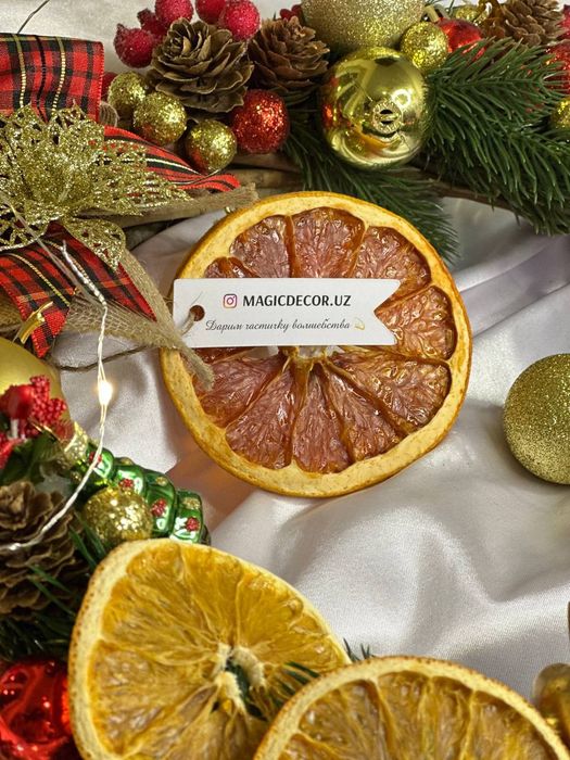 Новогодний декор, венок ручной работы