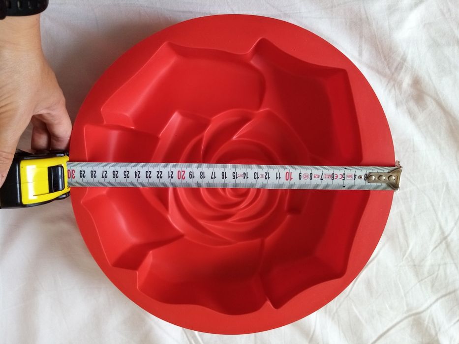 Силиконова форма за печене "Роза"
