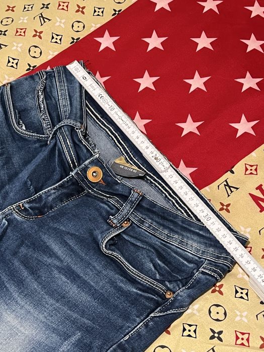 Blugi skinny bleumarin femei