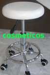 Scaun rotund mobil/rotativ Scaun cosmetica manichiura/pedichiura