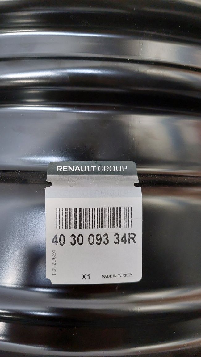 Jantă oțel 16" Renault originală
