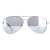 Malika A28 Серебряные зеркальные женские солнцезащитные очки POLAROID