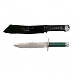 Set Cutit de vanatoare First Blood si Maceta Rambo, Teaca inclusa