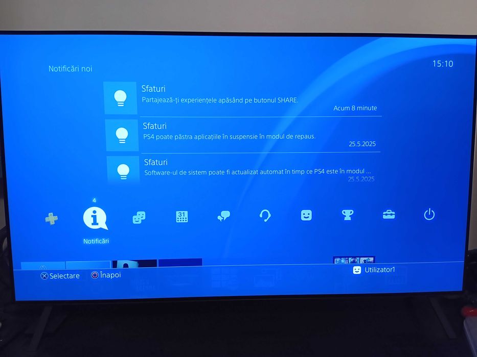 Consola PS4 cu probleme de actualizare soft, in rest functionala