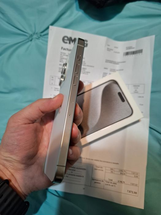 Iphone 15 pro max impecabil , factura , garantie 2027