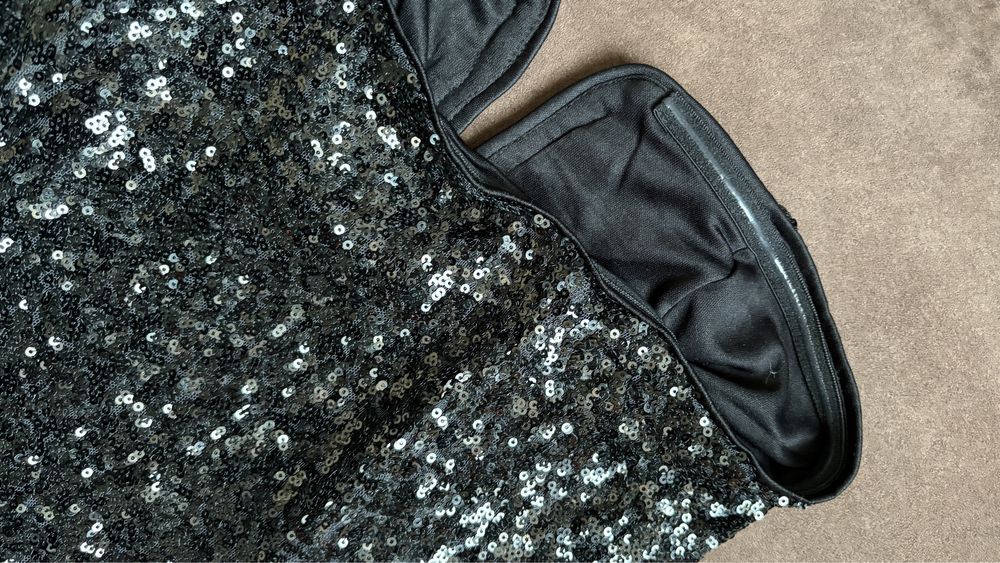 Дамска рокля с пайети