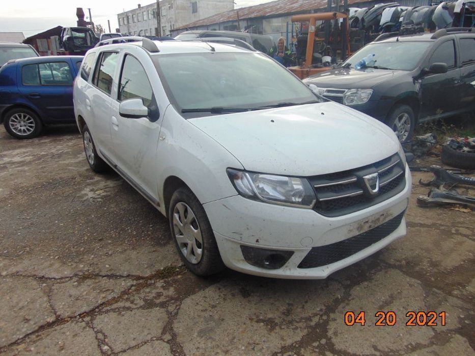 Dezmembrez Dacia Logan MCV 1.5 diesel euro 6 culoare alb volan stanga