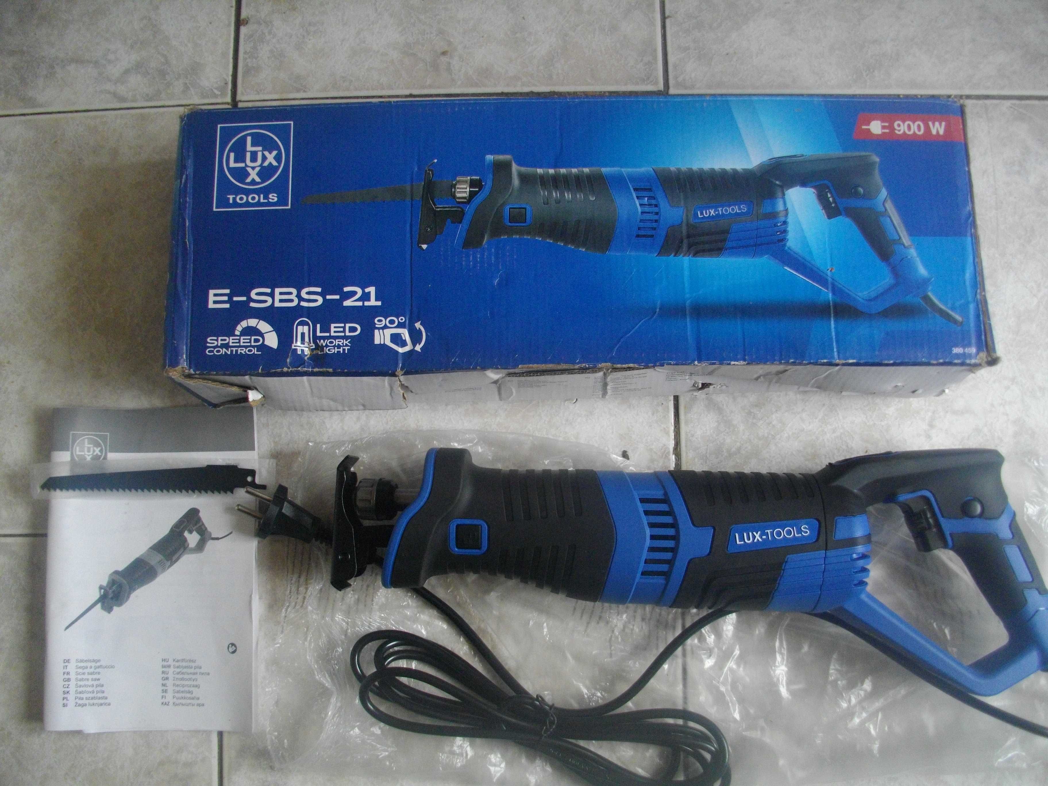 Нов Саблен/Реципрочен Трион-600W COUGAR-4 Ножа/900W-LUX TOOLS-Немски