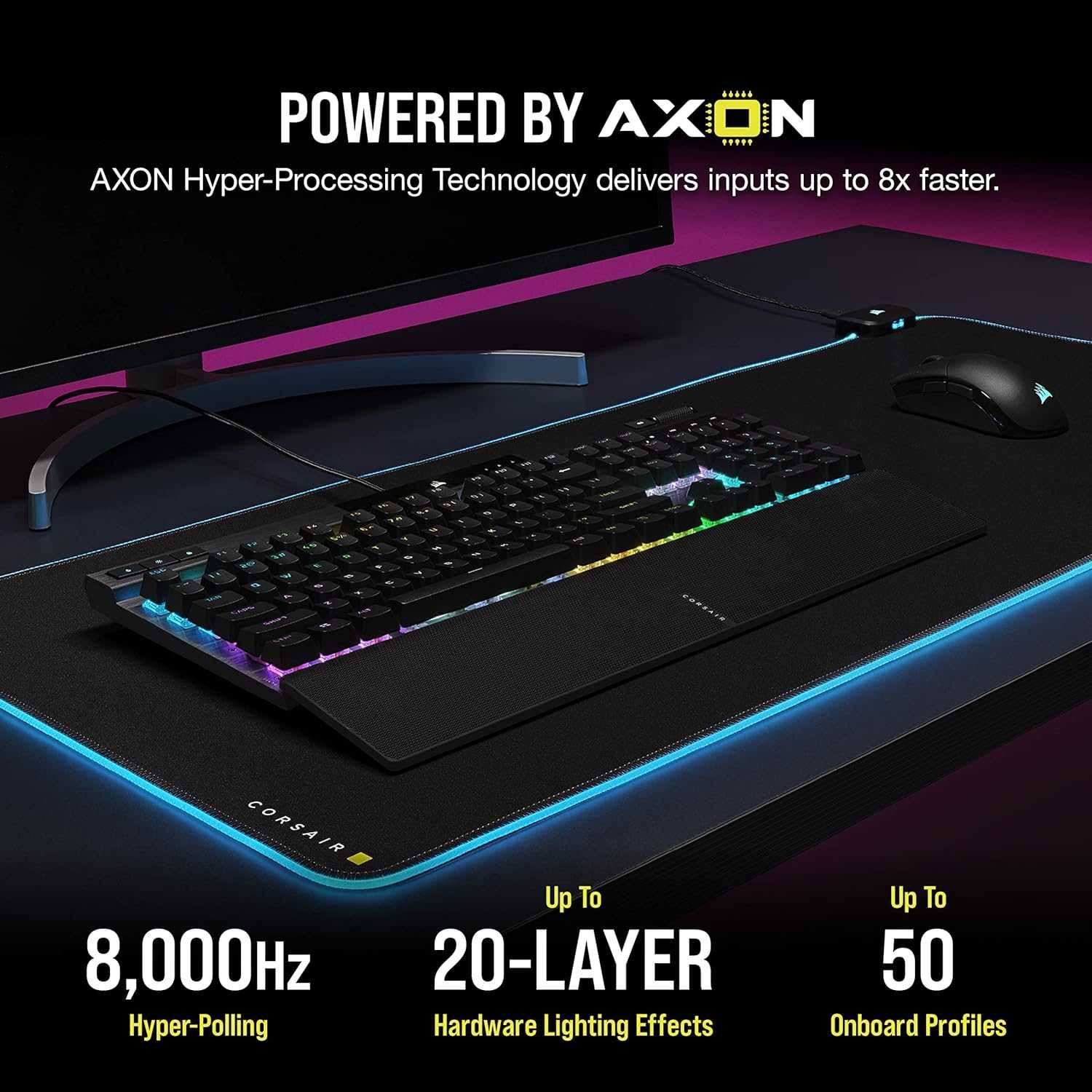 Corsair K70 RGB PRO (Cherry MX RGB Red Linear) - [Оригинал США]