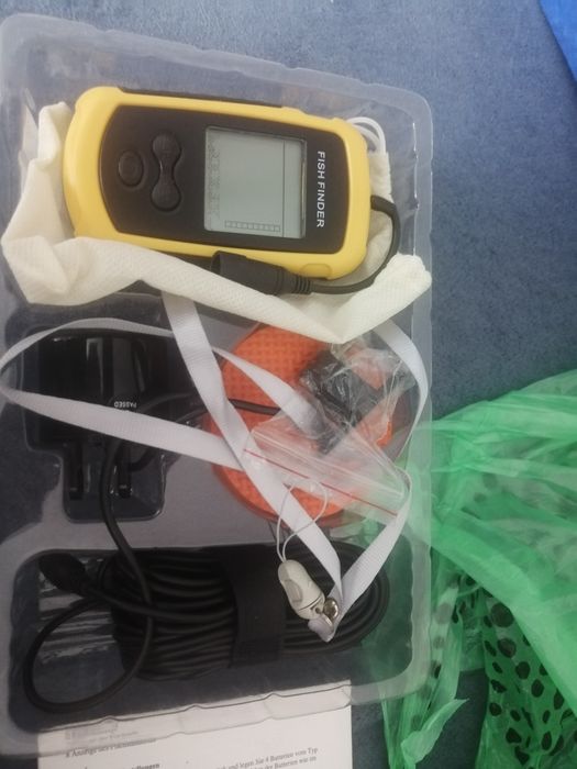 Продам новый немецкий эхолот или обмен на лодку двух меску