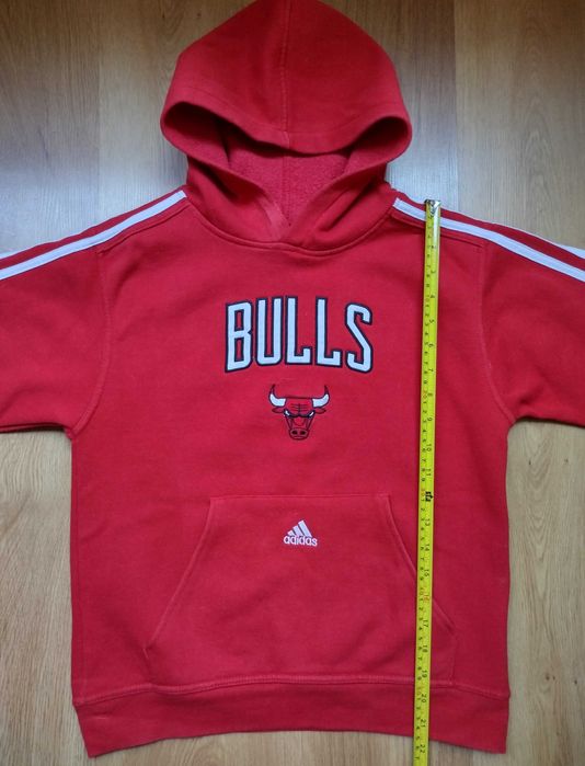 NBA / Chicago Bulls / Adidas - детски суичър с качулка Hoodie