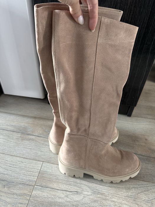 Ботуши R. Polanski и боти естествен велур