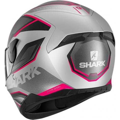 Каска SHARK D-SKWAL 2 DAVEN black anthracite / grey /yellow mat / pink