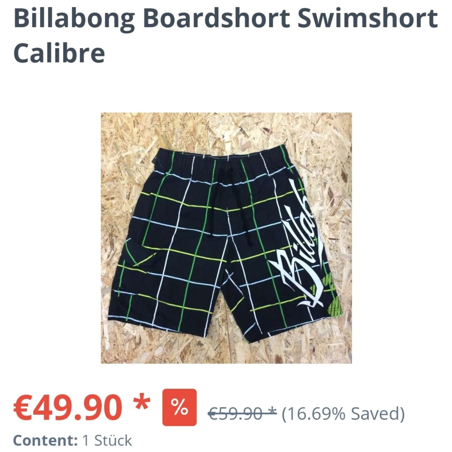 Pantaloni Scurți Vintage BillaBong