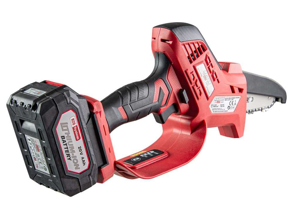 Мини акумулаторна резачка RAIDER RDP-CLGP20, 20V, 4Ah, 1/4", 10 см