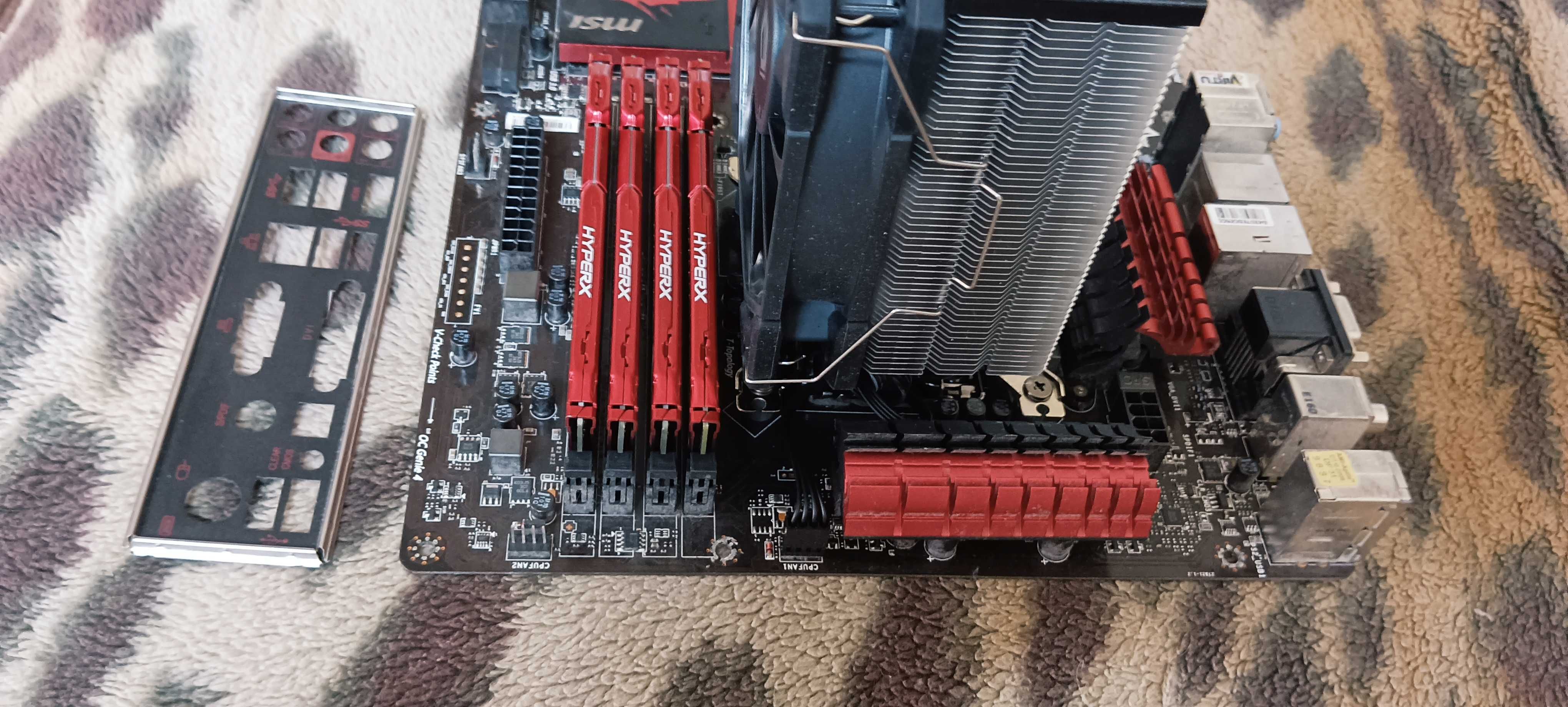 Комплект  Z87-G45 GAMING  16GB ddr3 1600mhz процессор i7-4790