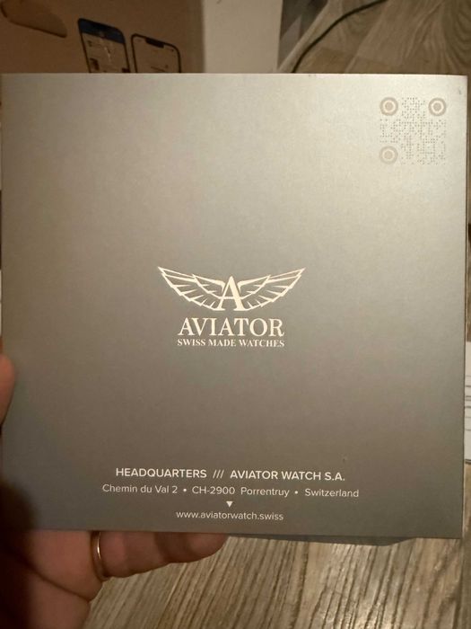 Aviator Douglas Day-Date Limited edition + Кутия за навиване