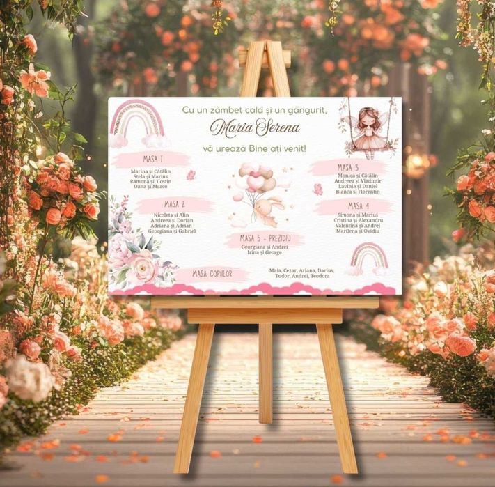 Panou decorativ pentru evenimente