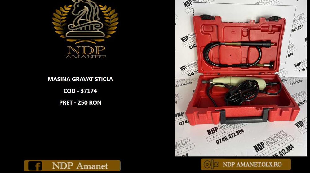 NDP Amanet NON-STOP Bld. Iuliu Maniu 69 MASINA GRAVAT STICLA (37174)