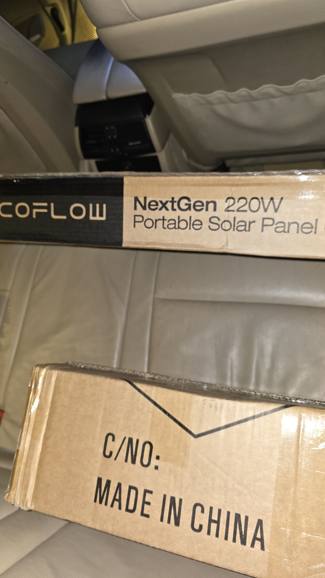 Портативная солнечная панель EcoFlow 220w NextGen