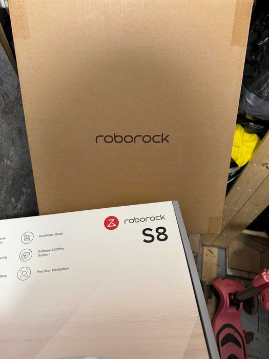 Roborock S8 робот с моп.