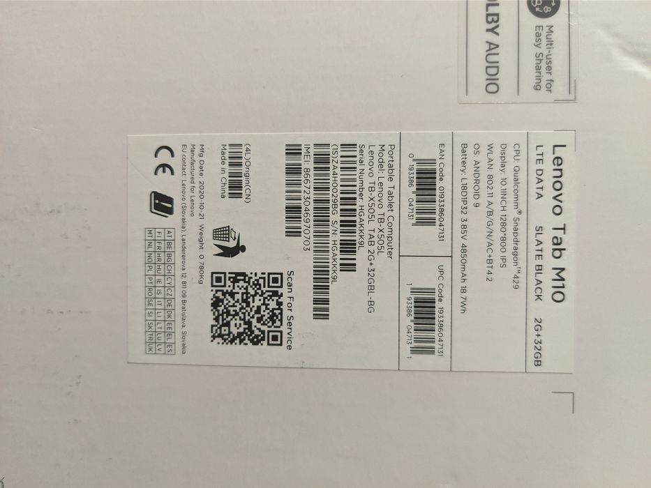 Lenovo Tab M10 HD Gen 2