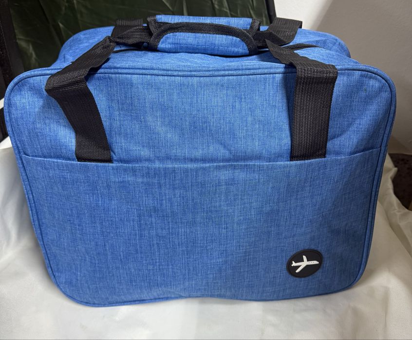 Geanta troler bagaj mana avion 40x30x20