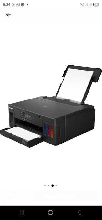 Imprimanta inkjet color Canon PIXMA G5040, Duplex, Retea, Wireless, A4