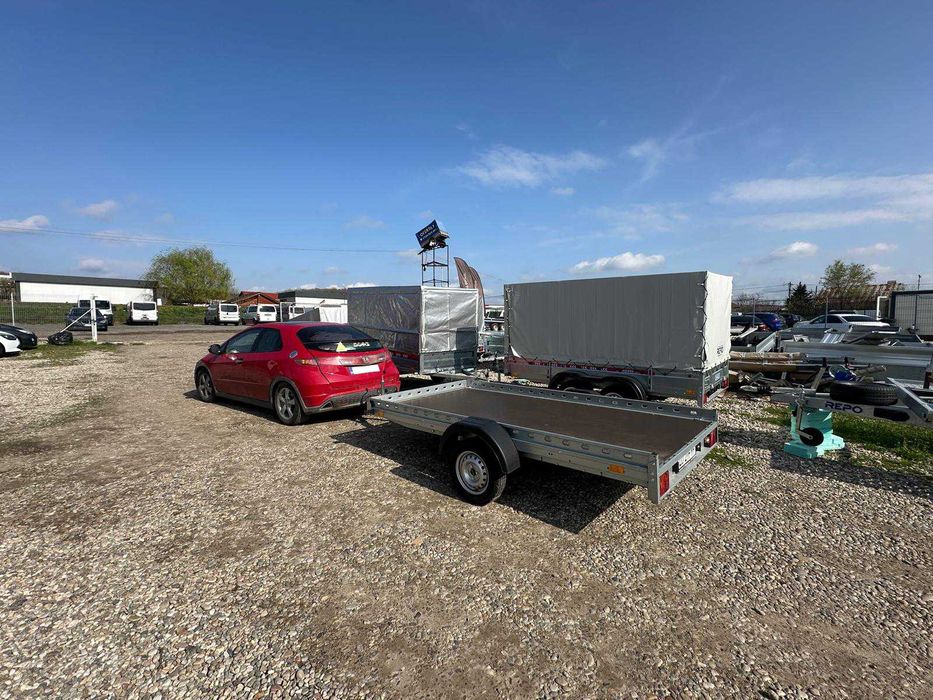 Remorcă Mono Axe REPO 750 kg – Apicolă, Auto, ATV, Moto, cu Carte RAR