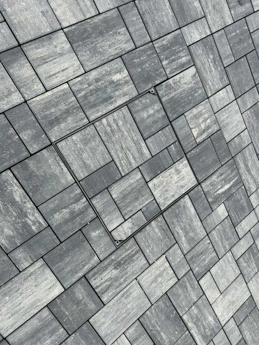 PROMOTIE! Pavaj Rettango combi 6 cm gri bazalt Semmelrock