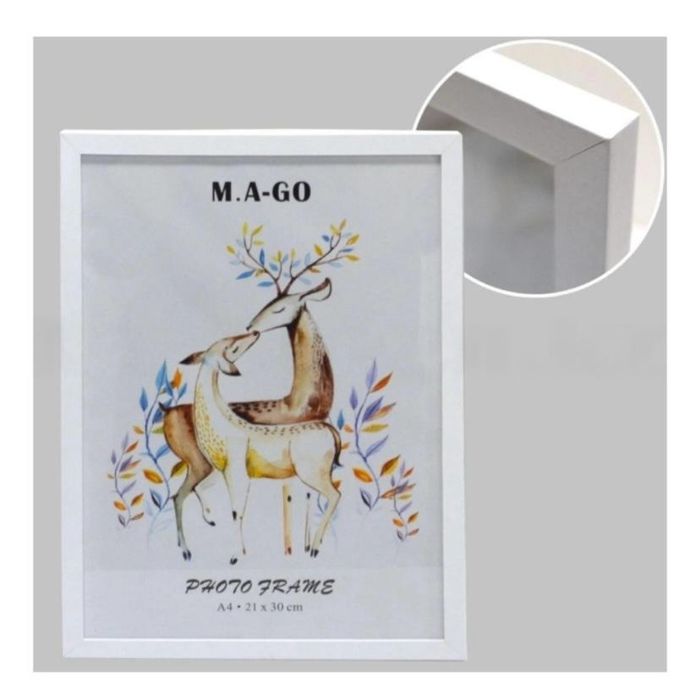 Рамки А4, белый и коричневый