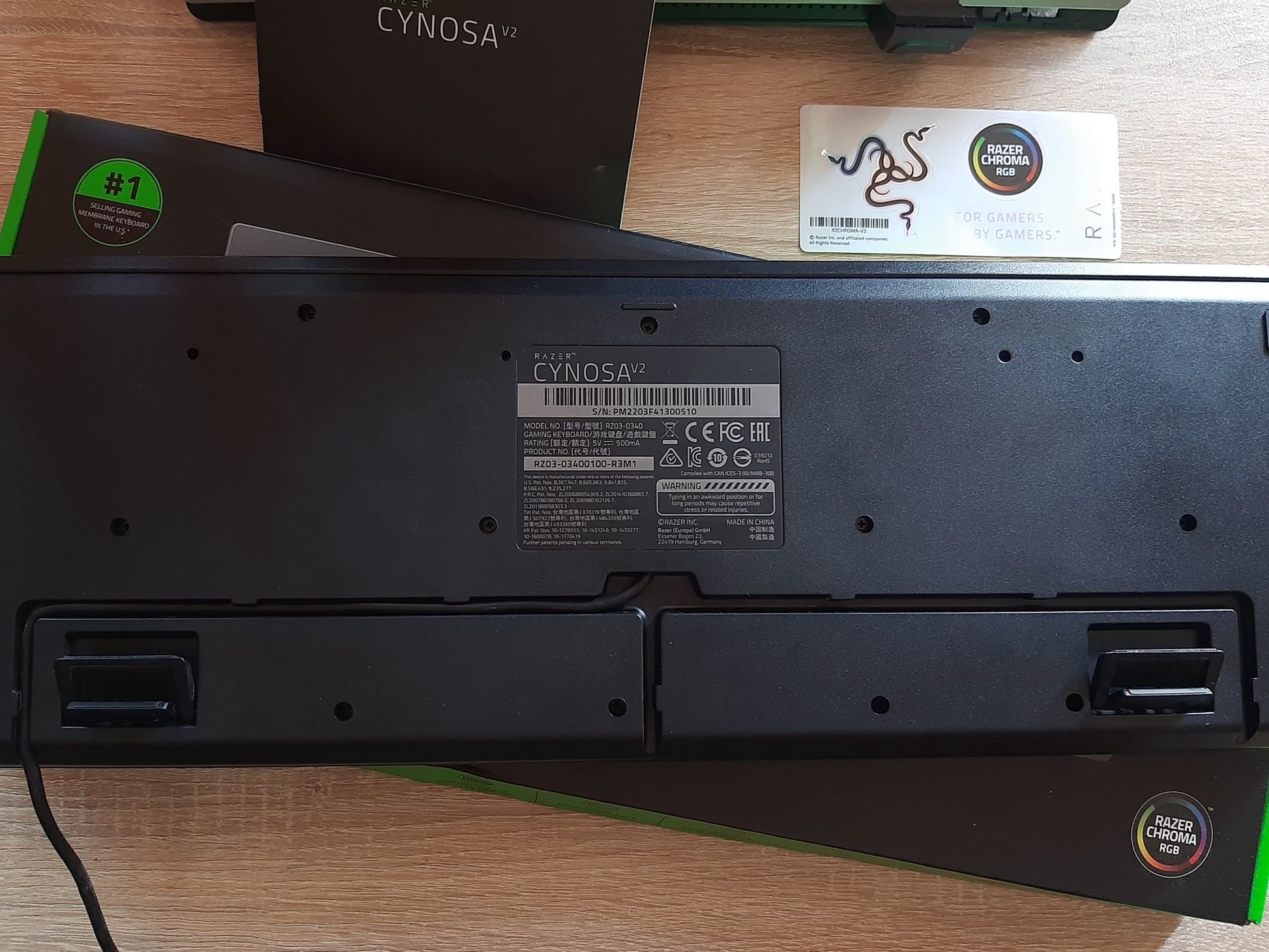 Razer Cynosa V2  RGB Клавиатура
