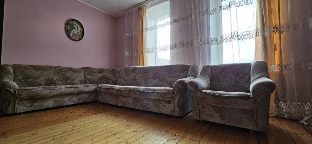 Colțar confortabil în stare foarte bună( Extensibil/Textil)