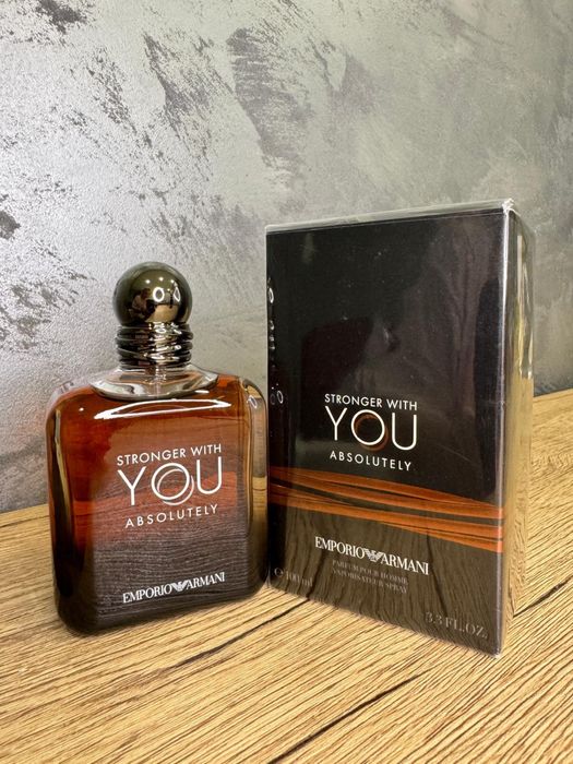 Emporio Armani Stronger with You Absolutely 100ml PARFUM, NOU,original